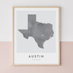 Load image into Gallery viewer, Austin, Texas Map | Backstory Map Co.
