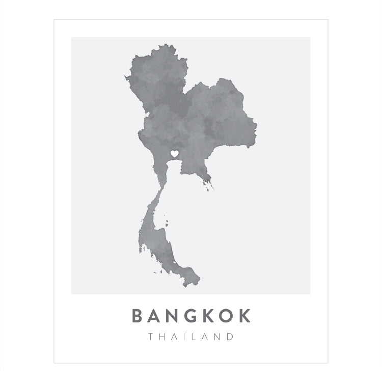 Bangkok, Thailand Map | Backstory Map Co.
