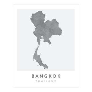 Bangkok, Thailand Map | Backstory Map Co.