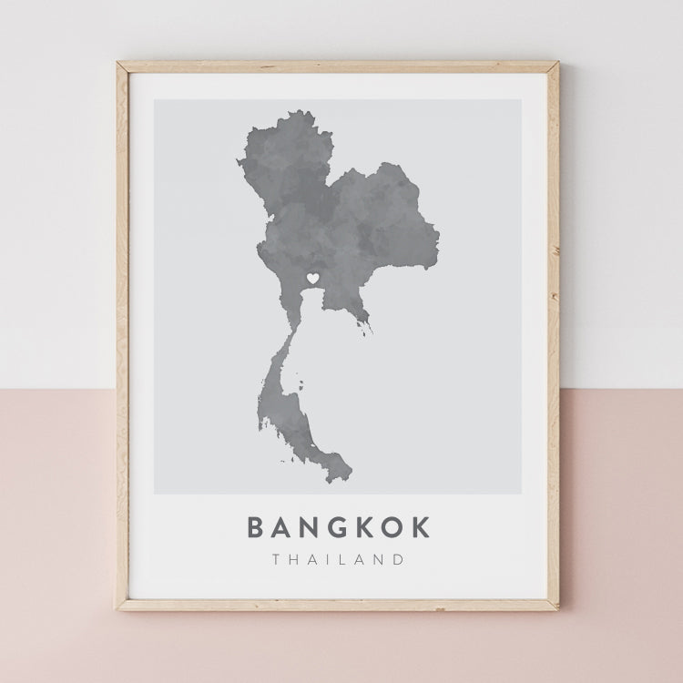 Bangkok, Thailand Map | Backstory Map Co.
