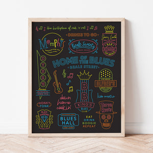 beale street wall art