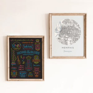 memphis wall art