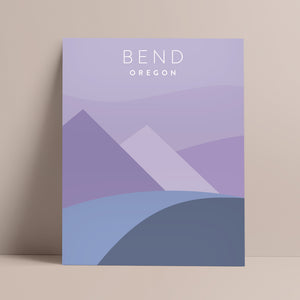 bend oregon poster