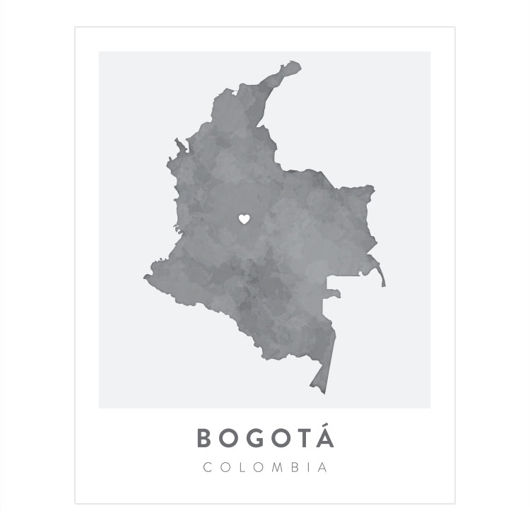 Bogotá, Colombia Map | Backstory Map Co.