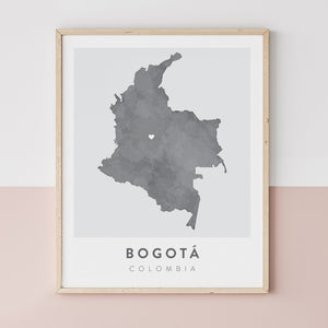 Bogotá, Colombia Map | Backstory Map Co.