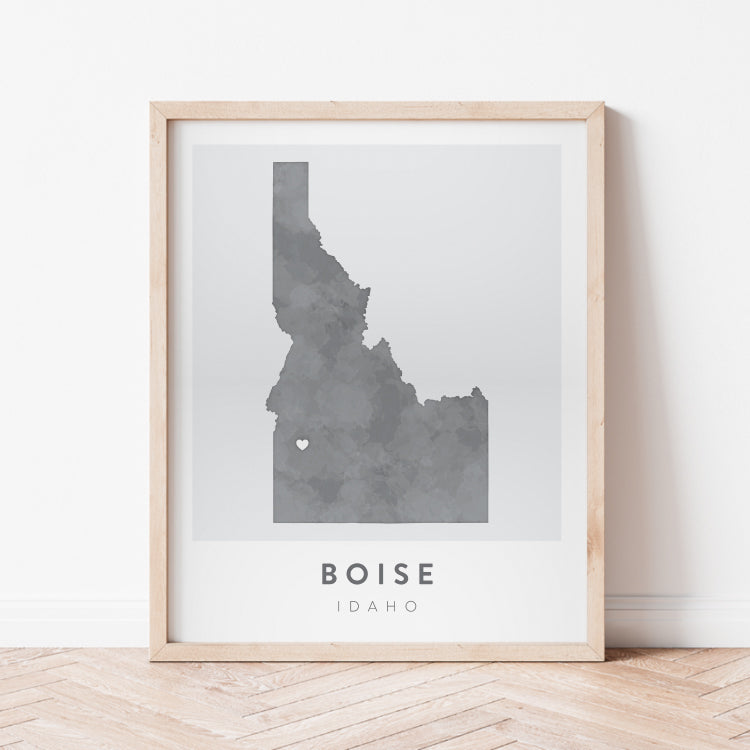 Boise, Idaho Map | Backstory Map Co.