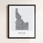 Load image into Gallery viewer, Boise, Idaho Map | Backstory Map Co.
