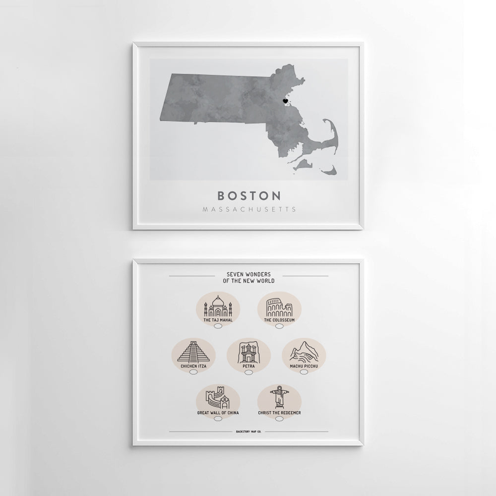 boston wall art