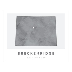 Breckenridge, Colorado Map | Backstory Map Co.