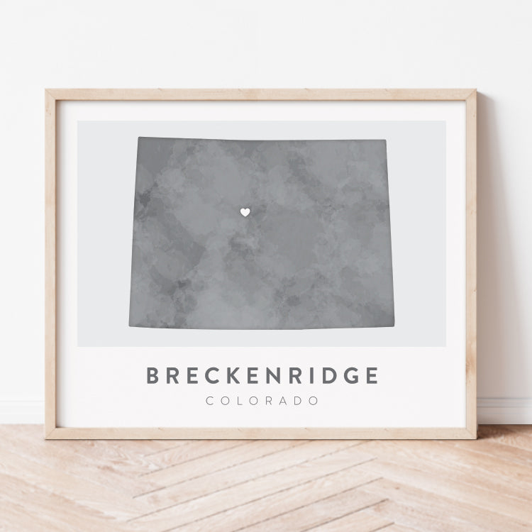 Breckenridge, Colorado Map | Backstory Map Co.