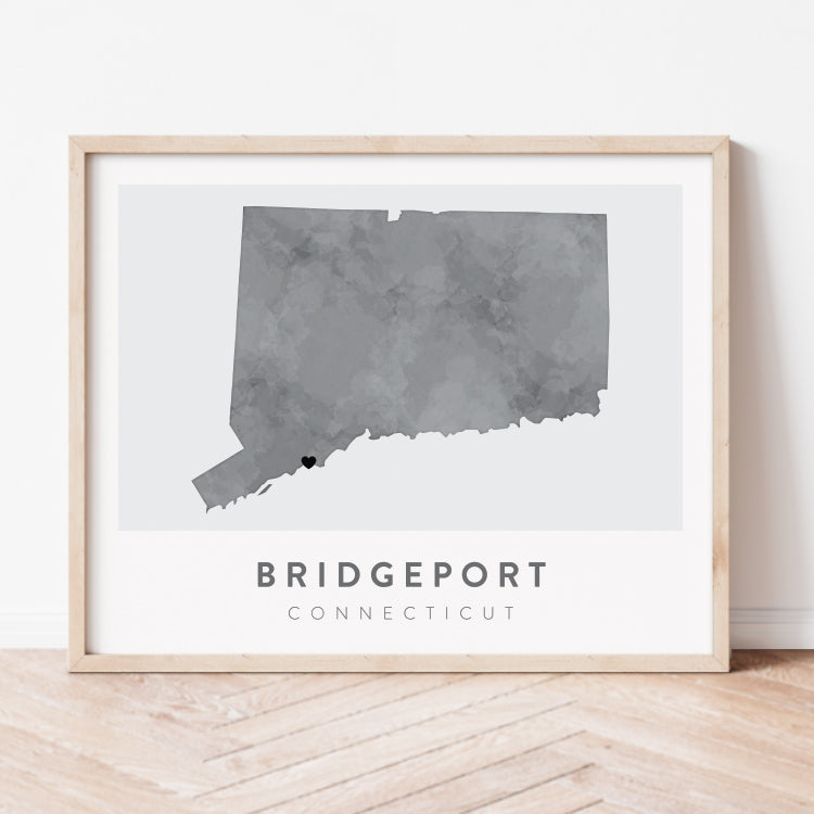 Bridgeport, Connecticut Map | Backstory Map Co.