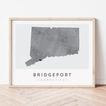 Load image into Gallery viewer, Bridgeport, Connecticut Map | Backstory Map Co.
