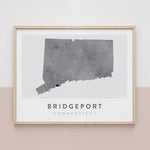 Load image into Gallery viewer, Bridgeport, Connecticut Map | Backstory Map Co.
