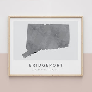 Bridgeport, Connecticut Map | Backstory Map Co.