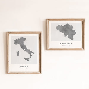 europe travel posters