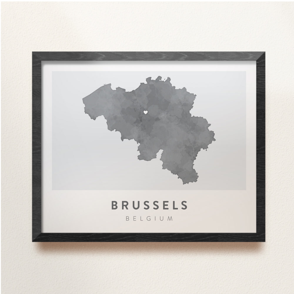 belgium travel poster