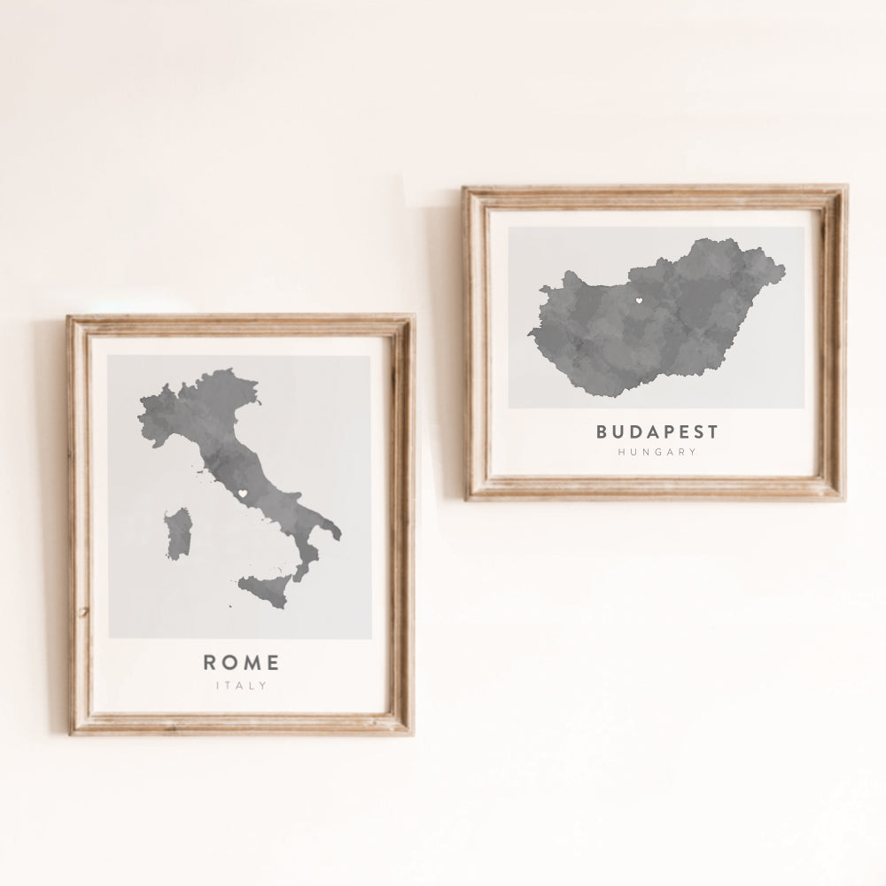 budapest travel poster