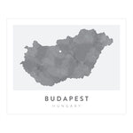 Load image into Gallery viewer, Budapest, Hungary Map | Backstory Map Co.
