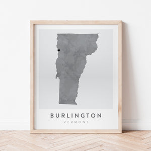 Burlington, Vermont Map | Backstory Map Co.