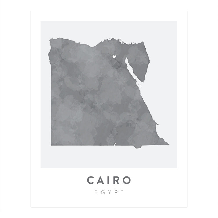 Cairo, Egypt Map | Backstory Map Co.