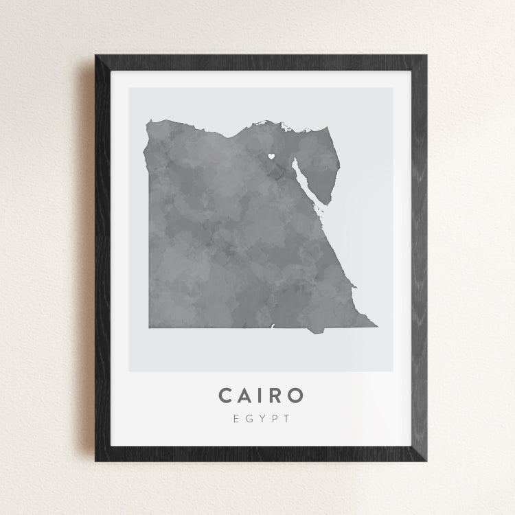 Cairo, Egypt Map | Backstory Map Co.