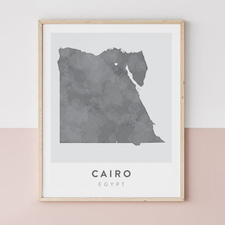 Cairo, Egypt Map | Backstory Map Co.