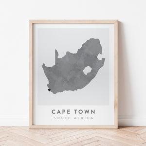 Cape Town, South Africa Map | Backstory Map Co.