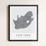 Load image into Gallery viewer, Cape Town, South Africa Map | Backstory Map Co.
