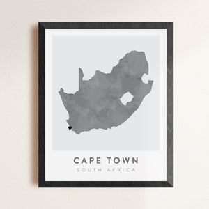 Cape Town, South Africa Map | Backstory Map Co.