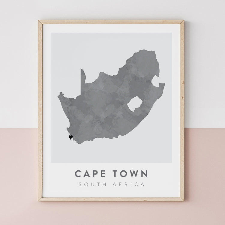 Cape Town, South Africa Map | Backstory Map Co.