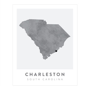 Charleston, South Carolina Map | Backstory Map Co.