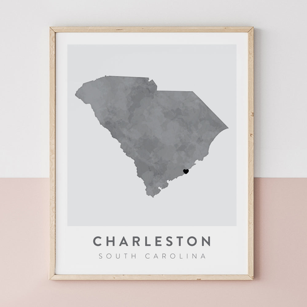 charleston south carolina poster