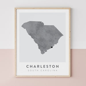 Charleston, South Carolina Map | Backstory Map Co.