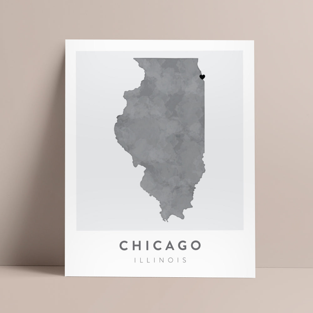 Blank Map Of Chicago
