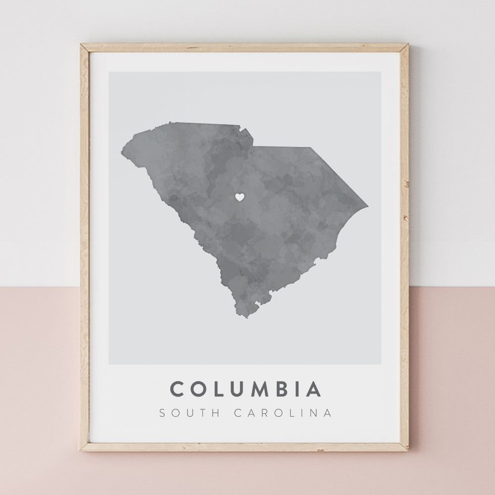 columbia south carolina poster