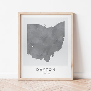 Dayton, Ohio Map | Backstory Map Co.