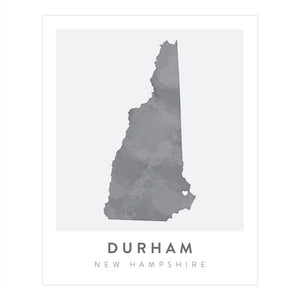 Durham, New Hampshire Map | Backstory Map Co.