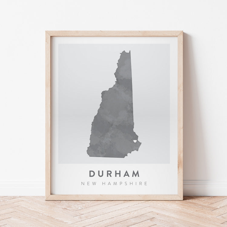 Durham, New Hampshire Map | Backstory Map Co.