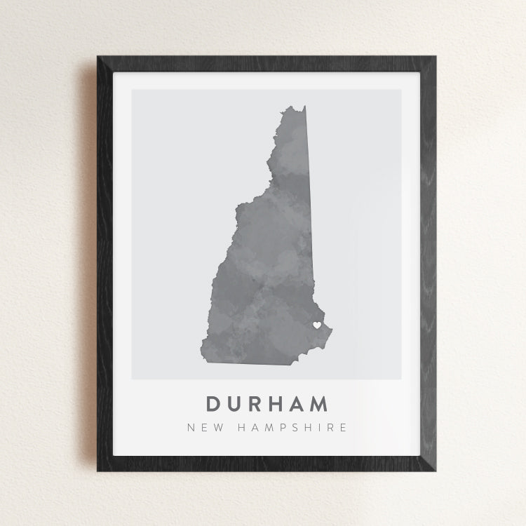 Durham, New Hampshire Map | Backstory Map Co.