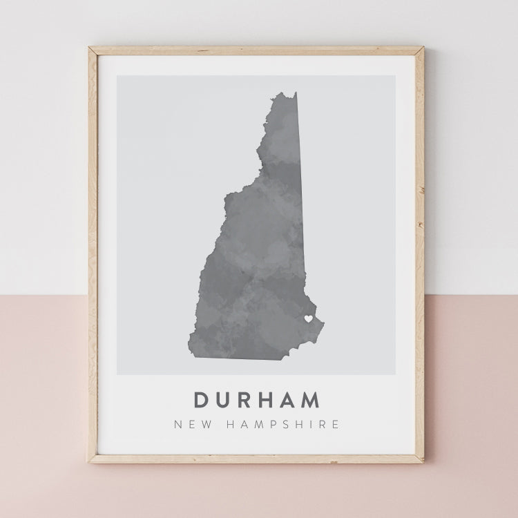 Durham, New Hampshire Map | Backstory Map Co.