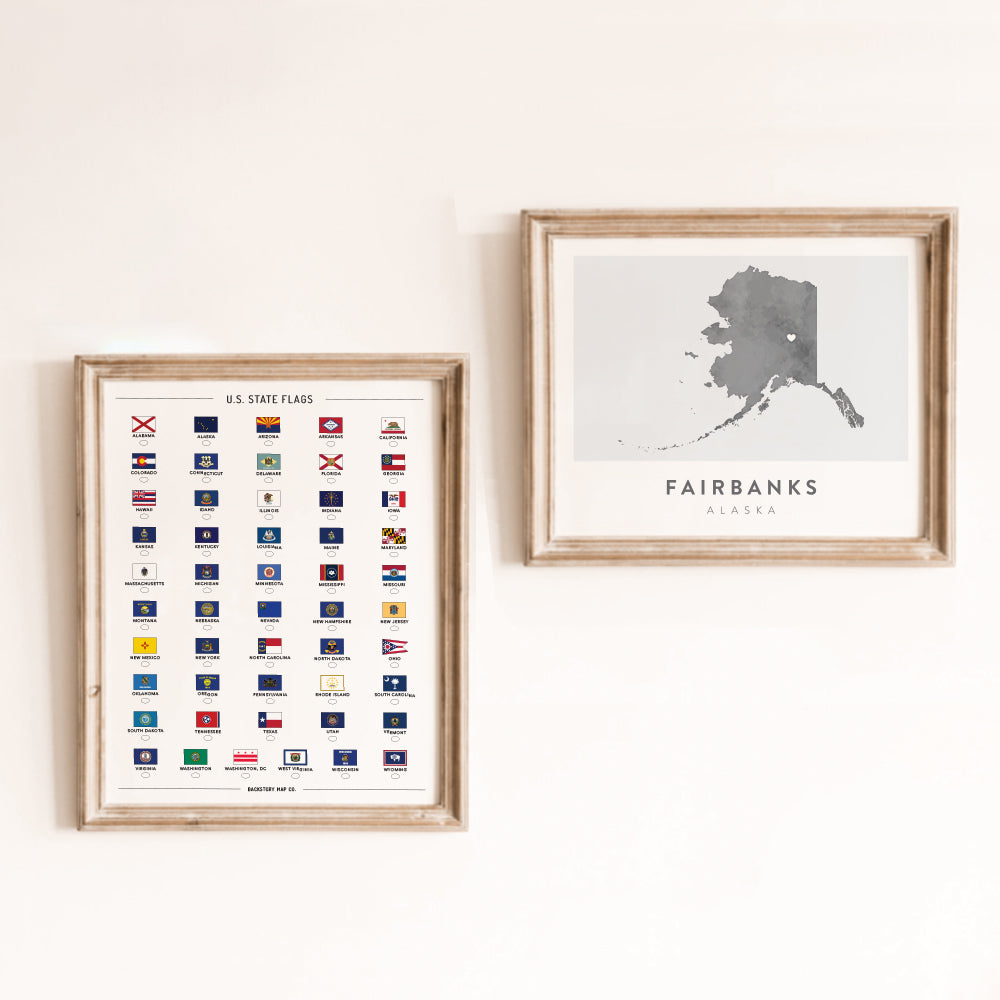 alaska wall art