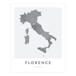 Load image into Gallery viewer, Florence, Italy Map | Backstory Map Co.
