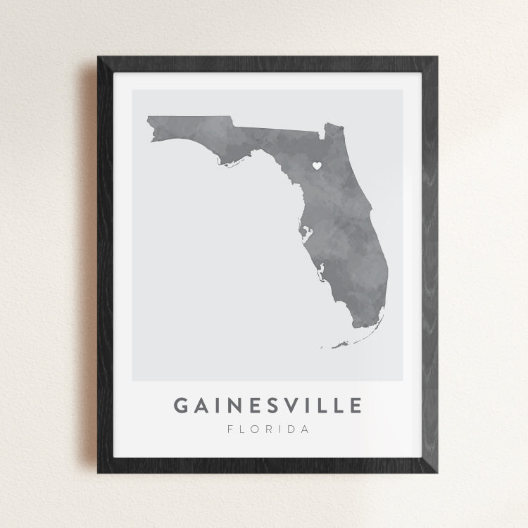 Gainesville, Florida Map | Backstory Map Co.
