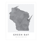 Load image into Gallery viewer, Green Bay, Wisconsin Map | Backstory Map Co.
