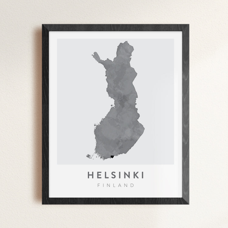 Helsinki, Finland Map | Backstory Map Co.