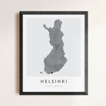 Load image into Gallery viewer, Helsinki, Finland Map | Backstory Map Co.
