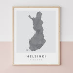 Load image into Gallery viewer, Helsinki, Finland Map | Backstory Map Co.
