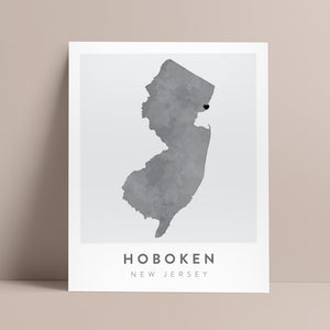 map of hoboken