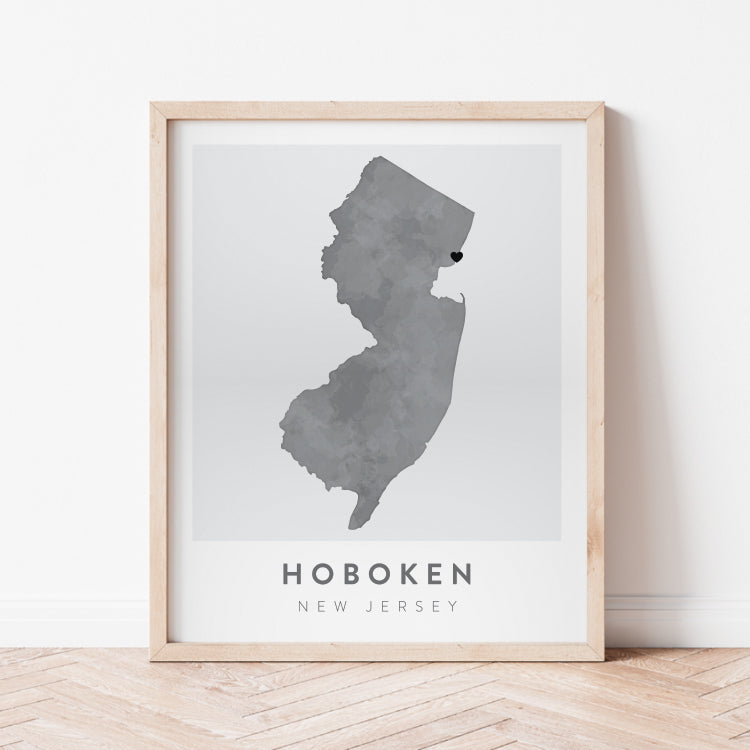 Hoboken, New Jersey Map | Backstory Map Co.