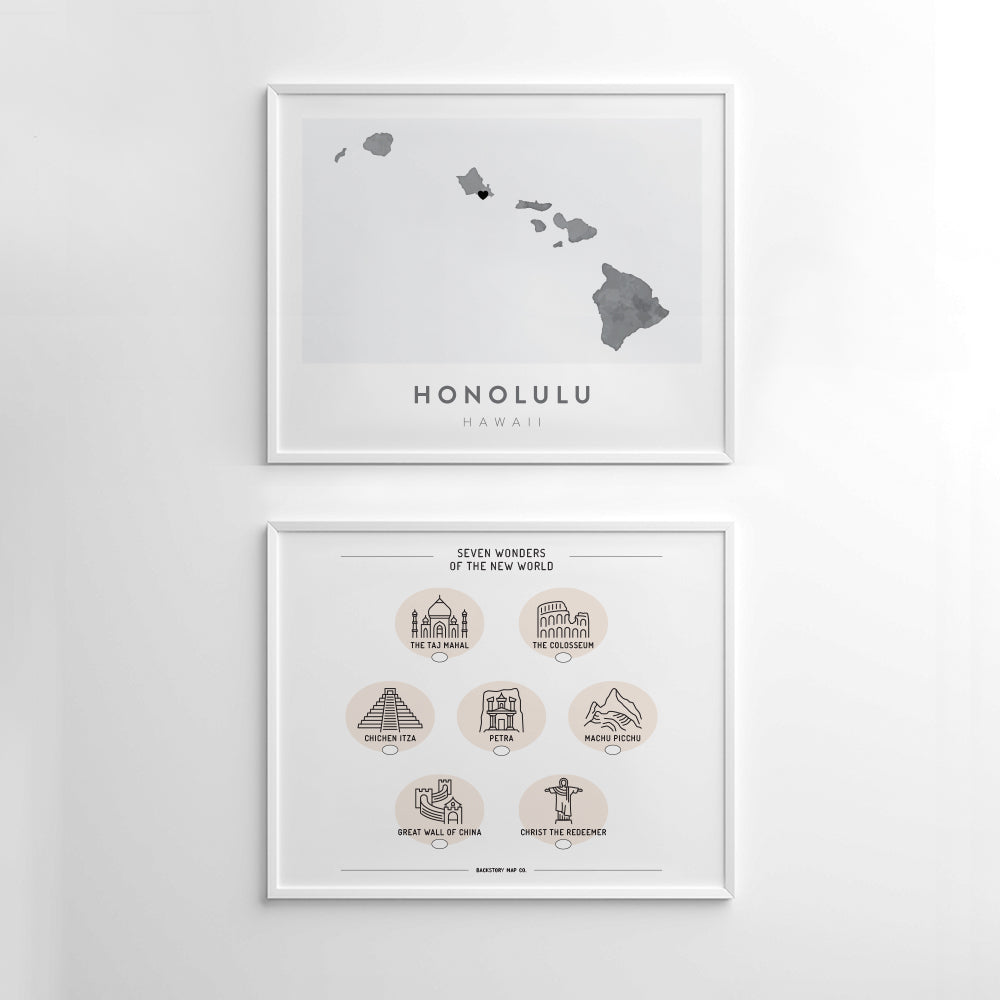 honolulu art print